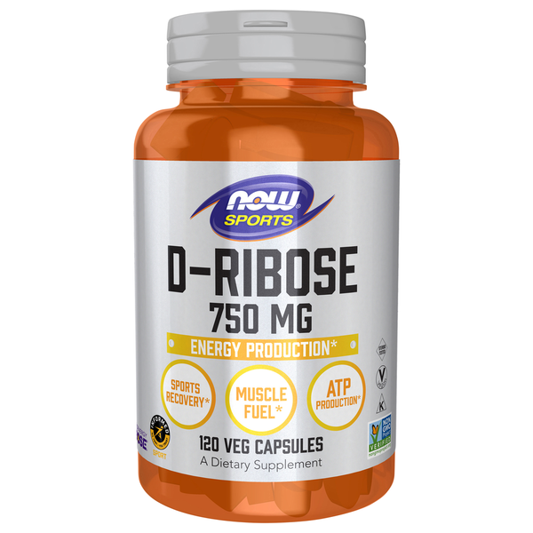 Sports Nutrition NOW D Ribose 750 mg hero