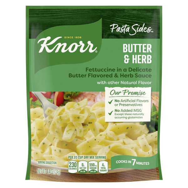 Instant Foods Knorr Pasta Sides Butter & Herb hero