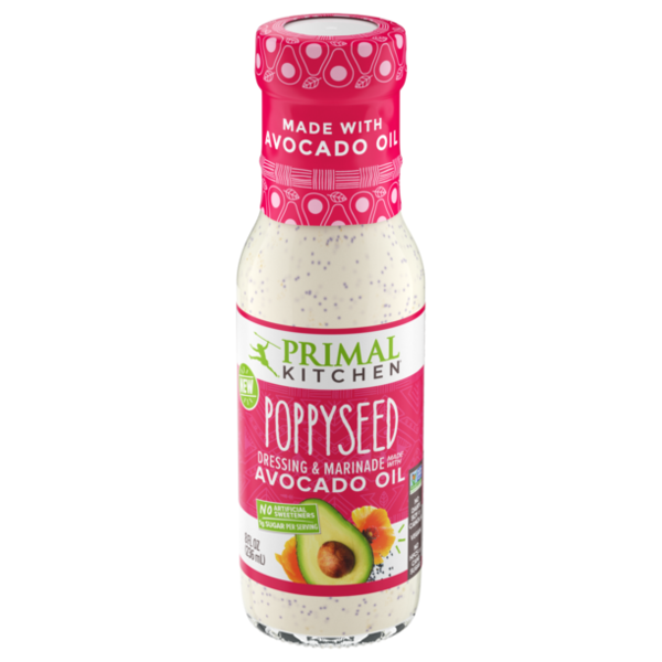 Primal Kitchen Dressing & Marinade, Poppyseed, Avocado Oil hero