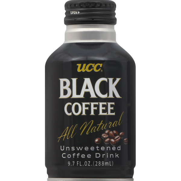 Coffee UCC Coffee Drink, Unsweetened, Black Coffee hero