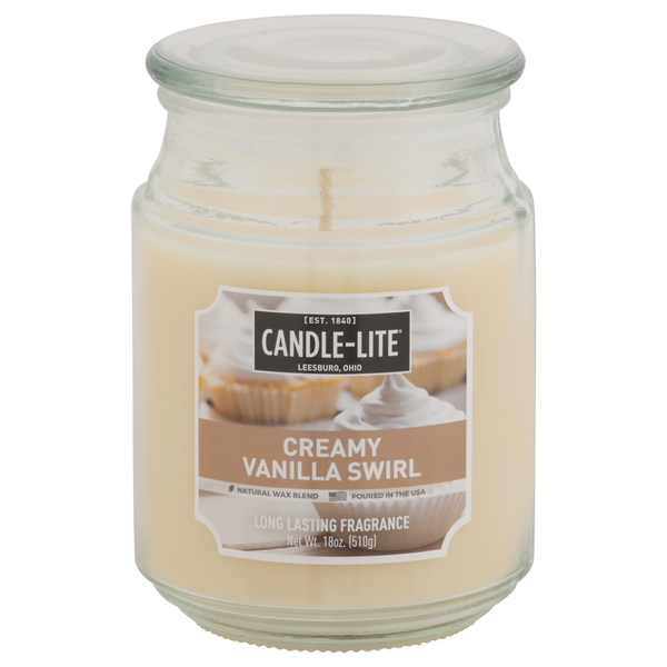 Air Fresheners & Candles Candle-lite Candle, Creamy Vanilla Swirl hero