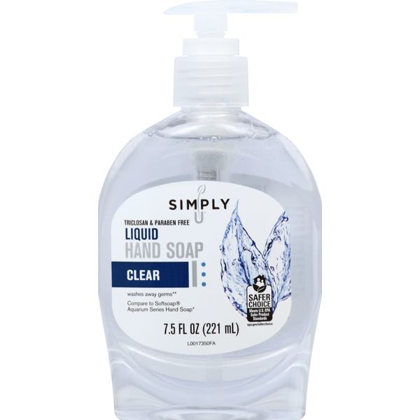 Hand Care Simply U Hand Soap, Clear, Liquid hero