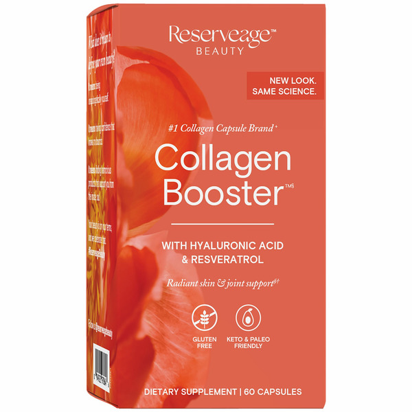 Hair, Skin & Nail Supplements Reserveage Nutrition Collagen Booster, Capsules hero