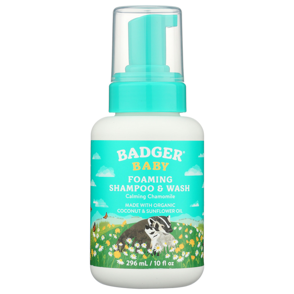 Badger Baby Foaming Shampoo & Wash hero