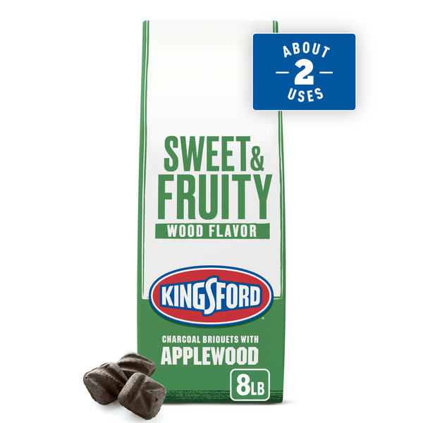 More Household Kingsford Charcoal Briquettes with Applewood, BBQ Charcoal for Grilling hero