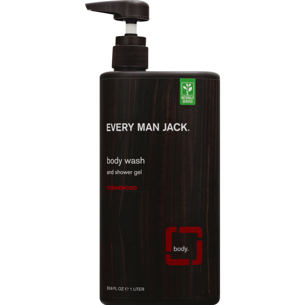 Beauty Every Man Jack Body Wash and Shower Gel, Cedarwood hero