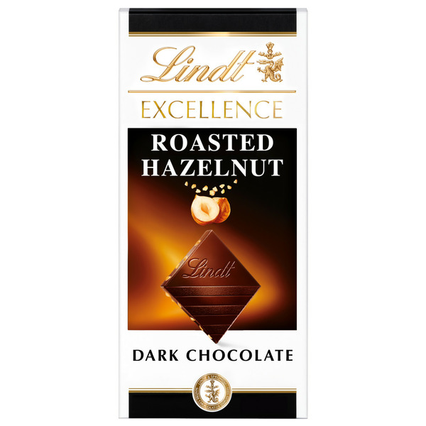 Candy & Chocolate Lindt Excellence Roasted Hazelnut Dark Chocolate Candy Bar hero