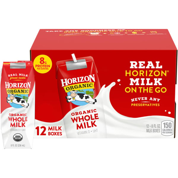 Horizon Organic Whole Shelf-Stable Milk hero