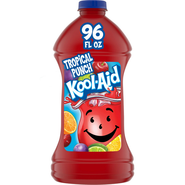 Juice & Nectars Kool-Aid Tropical Punch Artificially Flavored Kids Soft Drink Bottles hero