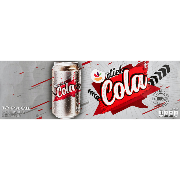 Soft Drinks Store Brand Cola, Diet, 12 Pack hero