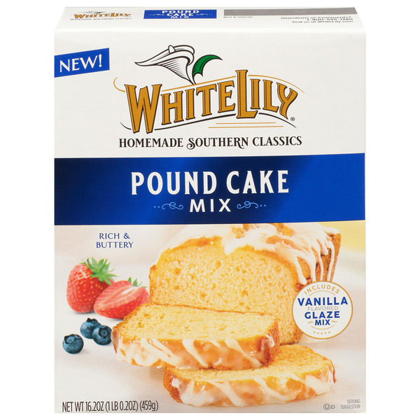 Baking Supplies & Decor White Lily Pound Cake Mix hero