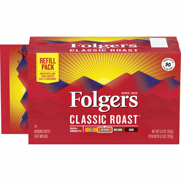 Coffee Folgers Roast & Ground Coffee hero