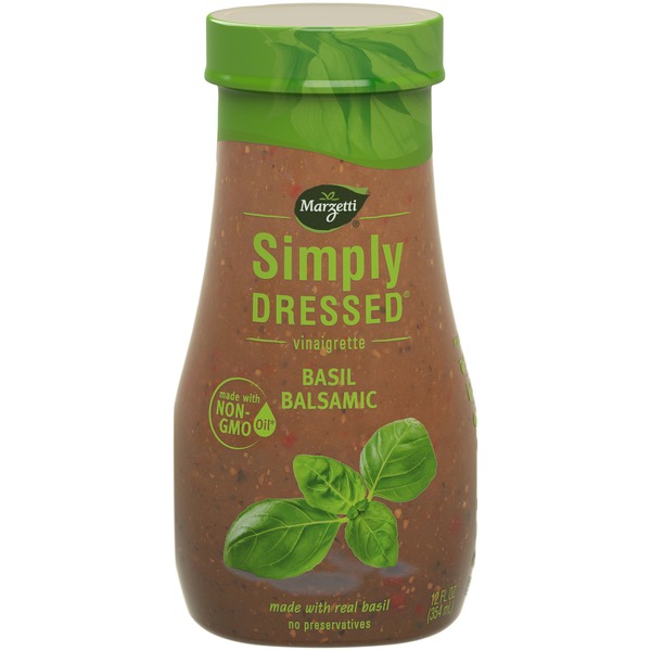 Salad Dressing & Toppings Marzetti Vinaigrette Basil Balsamic hero