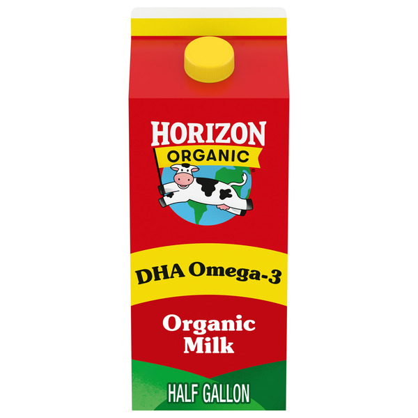 Milk Horizon Organic Vitamin D DHA Omega 3 Organic Milk hero