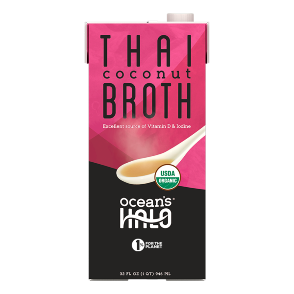 Soup, Broth & Bouillon Ocean's Halo Organic and Vegan Thai Coconut Broth hero