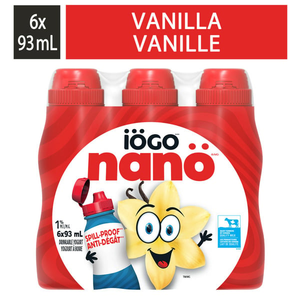 Yogurt iÖGO Nanö Drinkable Yogurt Vanilla 1% hero