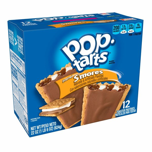 Breakfast Bars & Pastries Pop-Tarts Toaster Pastries, Breakfast Foods, Frosted S'mores hero