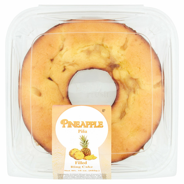 Cookies & Cakes Pride Gourmet Pineapple Filled Ring Cake hero