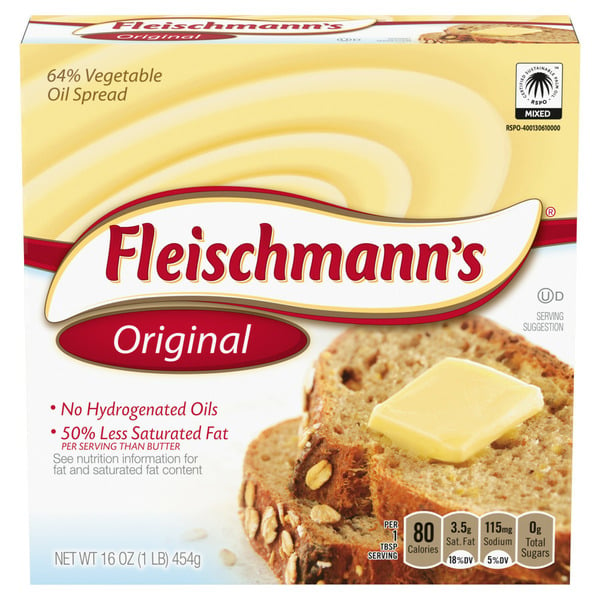 Butter Fleischmann's Original Vegetable Oil Spread Sticks hero