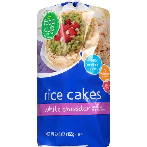 Cookies & Cakes Food Club Rice Cakes, White Cheddar hero