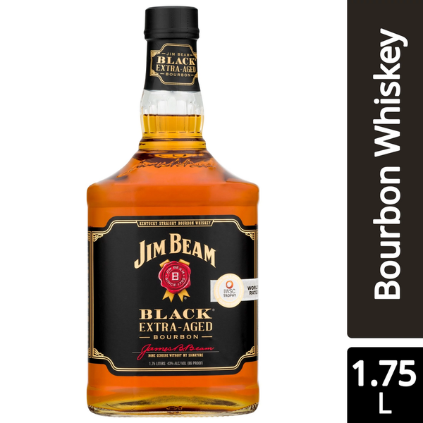 Spirits Jim Beam Black Kentucky Straight Bourbon Whiskey hero