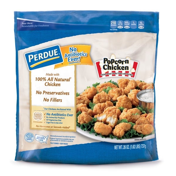 Frozen Meat & Seafood Perdue Breaded Popcorn Chicken hero