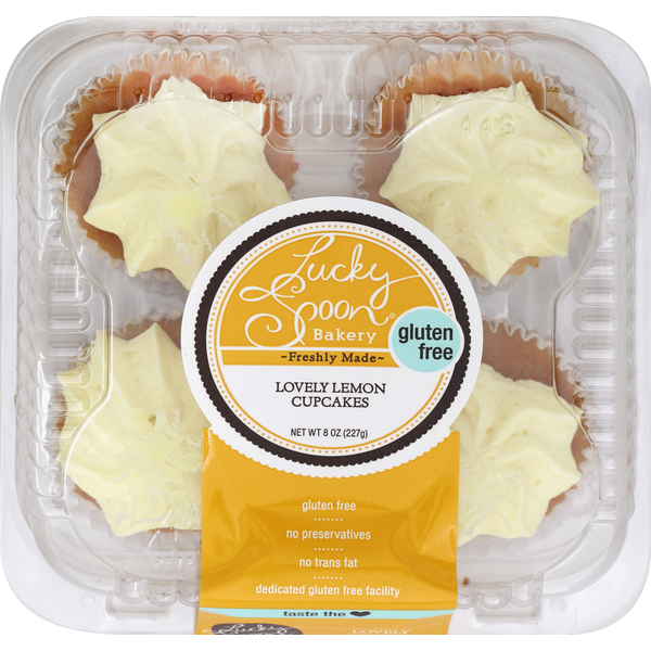 Bakery Desserts Lucky Spoon Bakery Cupcakes, Gluten free, Lovely Lemon hero