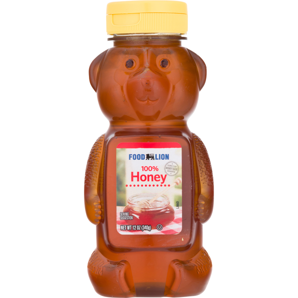 Honeys, Syrups & Nectars Food Lion 100% Honey hero