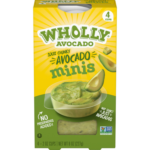 Fresh Dips & Tapenades Wholly Avocado Chunky Minis hero