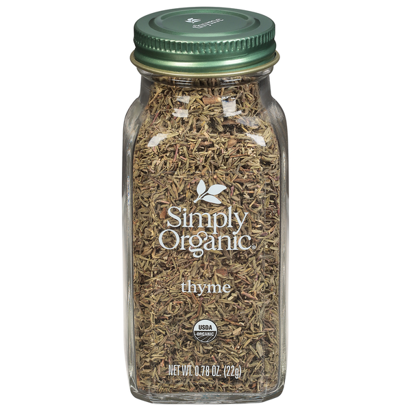 Spices & Seasonings Simply Organic Thyme hero