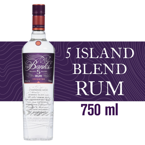 Rum Banks® 5 Island Blend Imported White Rum hero