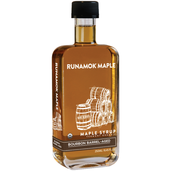 Honeys, Syrups & Nectars Runamok Bourbon Barrel-Aged, Organic Vermont Maple Syrup hero