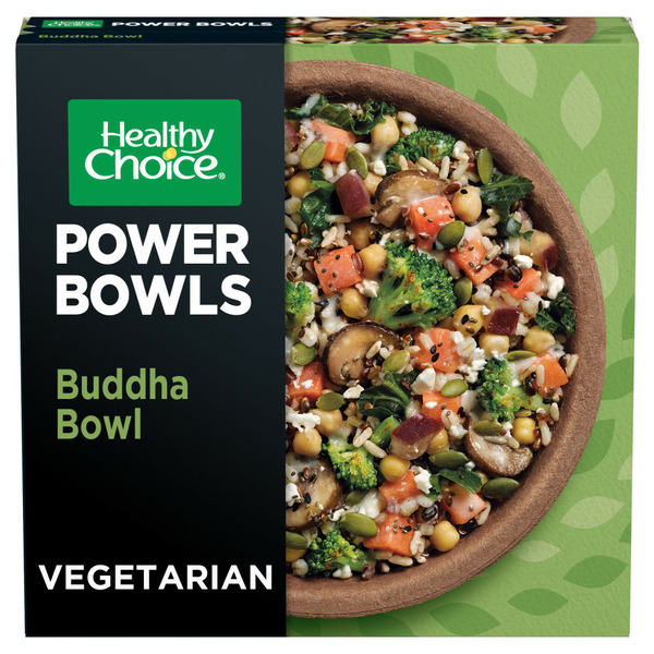 Frozen Vegan & Vegetarian Healthy Choice Power Bowls Vegetarian Buddha Bowl Frozen Meal hero