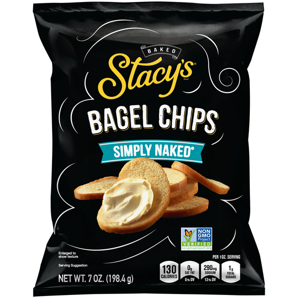 Chips & Pretzels Stacy's Simply Naked Bagel Chips hero