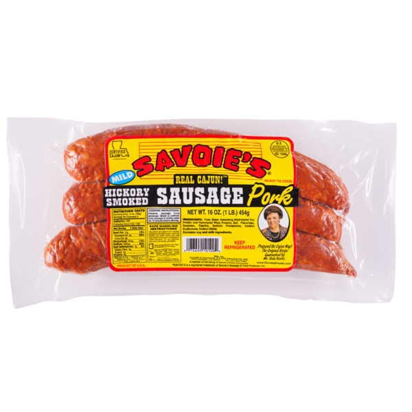 Hot Dogs, Bacon & Sausage Savoie's Smoked Sausage, Pork Mild hero