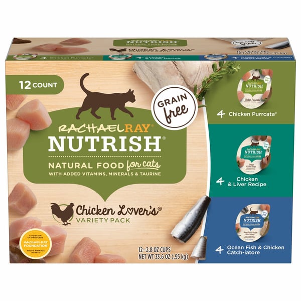 Cat Food & Care Rachael Ray Nutrish Chicken Lovers Variety Pack hero