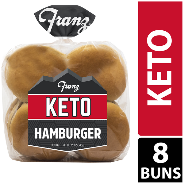 Buns & Rolls Franz KETO Hamburger Buns hero