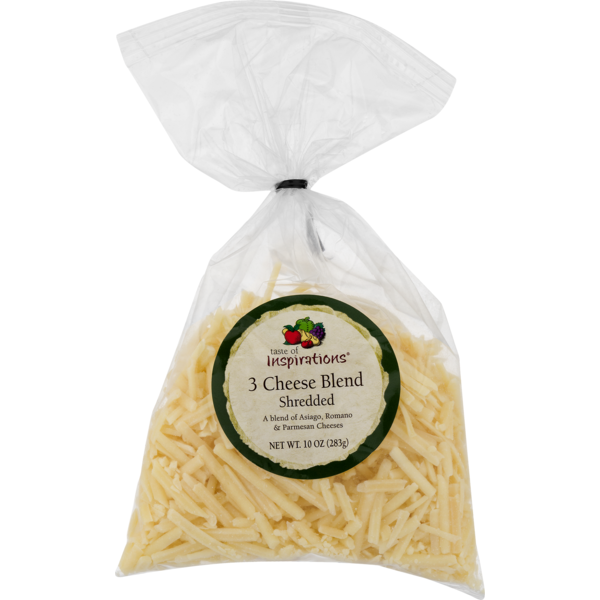 Specialty Cheeses Taste of Inspirations Shredded Three Cheese Blend hero