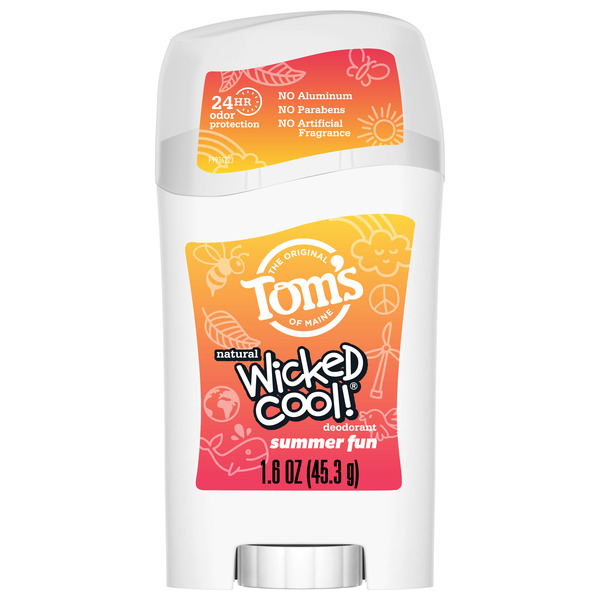 Milk Tom's of Maine Natural Deodorant, Summer Fun hero