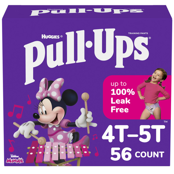 Pull-Ups Girls' Potty Training Pants, 4T-5T (38-50 lbs) hero