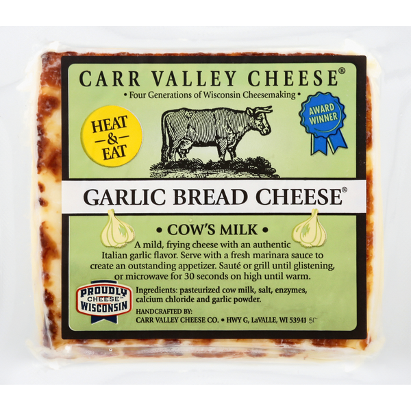 Specialty Cheeses Carr Valley Cheese Bread Cheese, Garlic hero