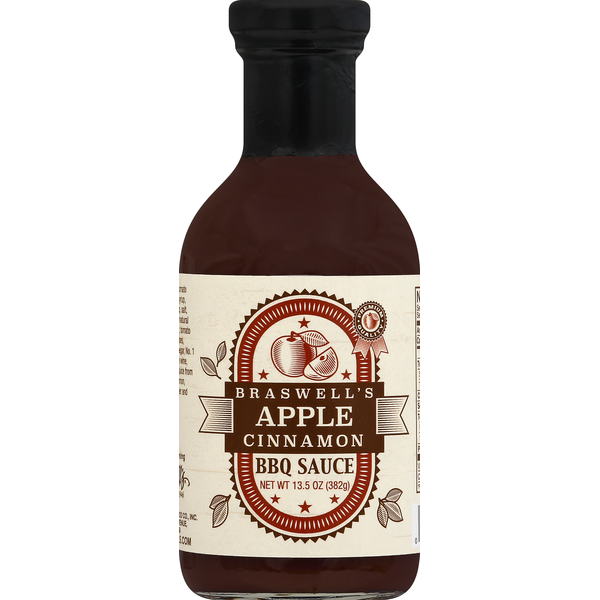 Condiments Braswell's BBQ Sauce, Apple Cinnamon hero