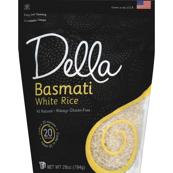 Grains, Rice & Dried Goods Della White Rice, Basmati hero