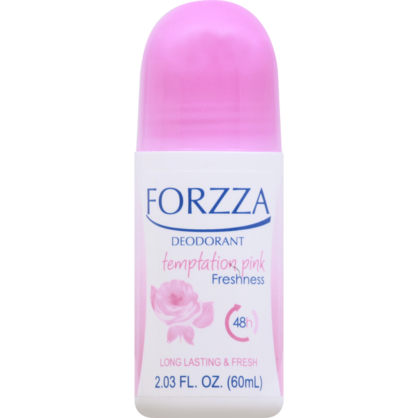 Deodorants Forzza Deodorant, Temptation Pink Freshness hero