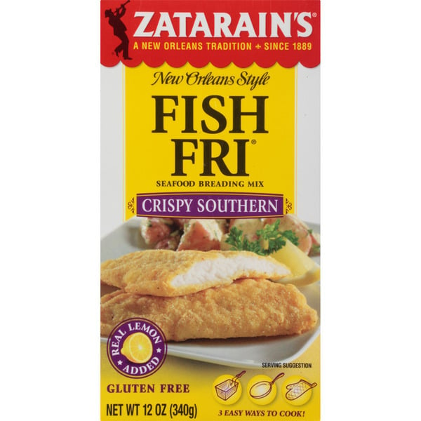 Marinades & Meat Preparation Zatarain's Crispy Southern Fish Fri hero