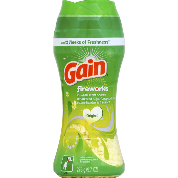 Laundry Gain Scent Booster, In-Wash, Original hero