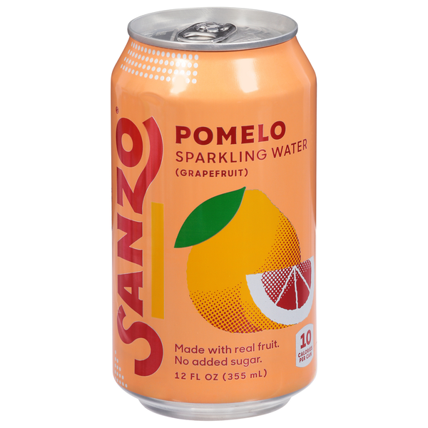 Water, Seltzer & Sparkling Water Sanzo Sparkling Water, Pomelo hero