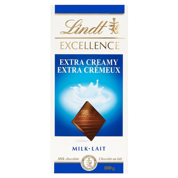 Candy & Chocolate Excellence Extra Creamy Milk Chocolate Bar, 100 Grams hero