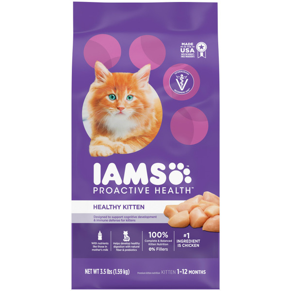 Cat Food & Care IAMS Proactive Health Healthy Kitten Chicken Dry Cat Food hero