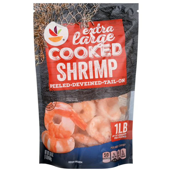 Packaged Seafood Store Brand Cooked shrimp, Extra Large hero